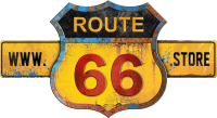 LOGO ROUTE 66 store